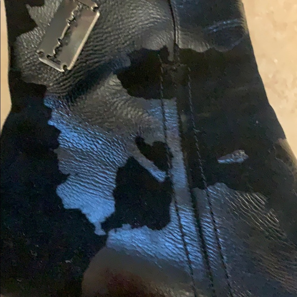 Made in Italy size36.5 black boots - Picture 5 of 8